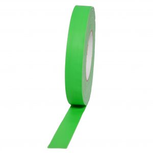 FOS Stage Tape 25mm x 50M Neon Green