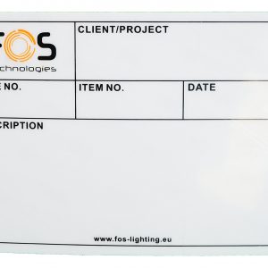 FOS Road Label