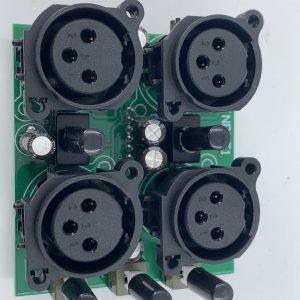 D Class AMP XLR Panel INPUT