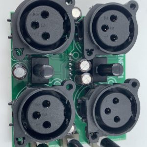 D2004 D Class AMP XLR Panel INPUT
