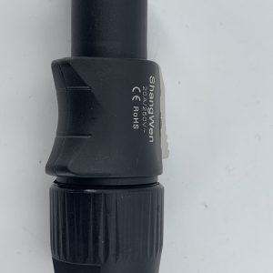 Powercon Connector for 3.9 IP Black