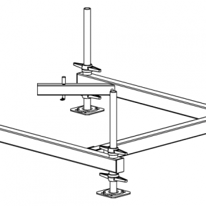 HT34-Ballast Frame Black